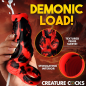 Hell Hound Squirting Silicone Penis Enhancer - Red Hell Hound Squirting Silicone Penis Enhancer - Red