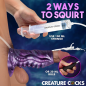 Tentacle Squirting Silicone Penis Enhancer - Purple Tentacle Squirting Silicone Penis Enhancer - Purple