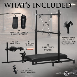 Breed Master Breeding Stand w/Sex Machine