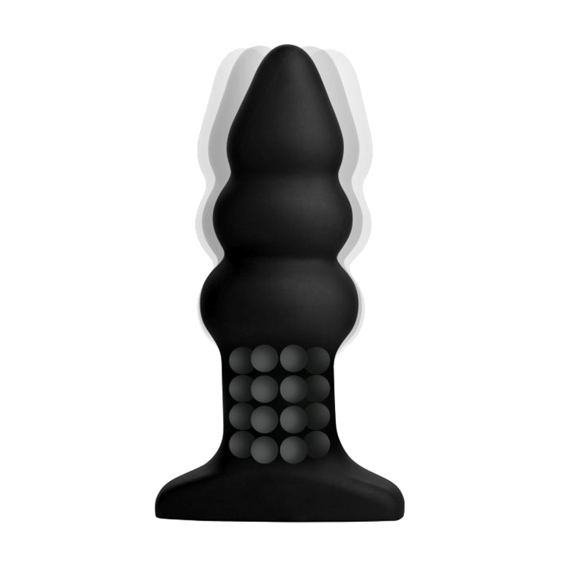 Rimmers Model I Rippled Rimming Plug with Remote