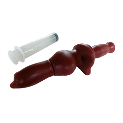 Fetish Zone "Excalibur" Knotted K9 Plug w/Dildo Rod