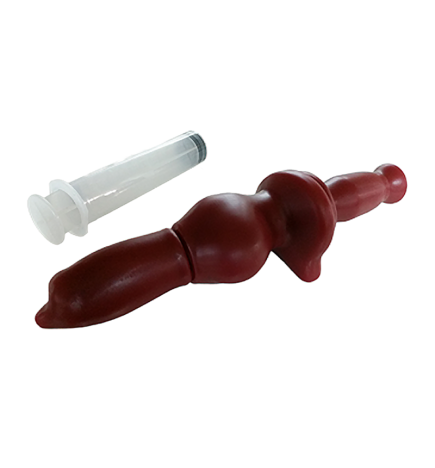 Fetish Zone "Excalibur" Knotted K9 Plug w/Dildo Rod