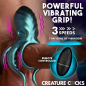 Octo Grip Vibrating Silicone Cock Ring