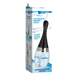 Automatic Enema Bulb with 5 Jet Premium Silicone Nozzle