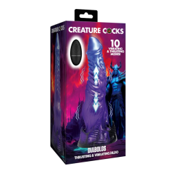 Diabolos Thrusting & Vibrating Dildo