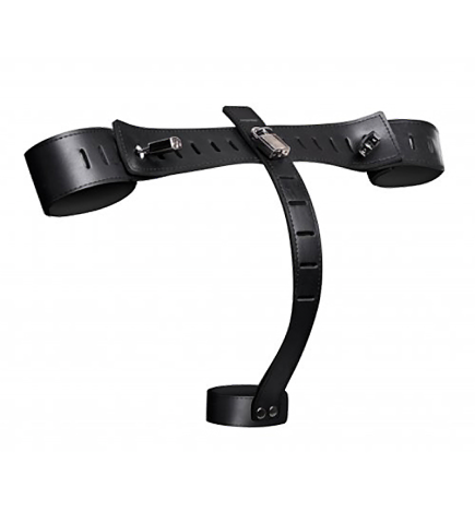 Strict Leather Wrist to Cock Locking Restraint