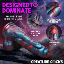 Hydra X Vibrating Silicone Dildo