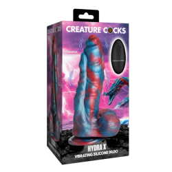 Hydra X Vibrating Silicone Dildo
