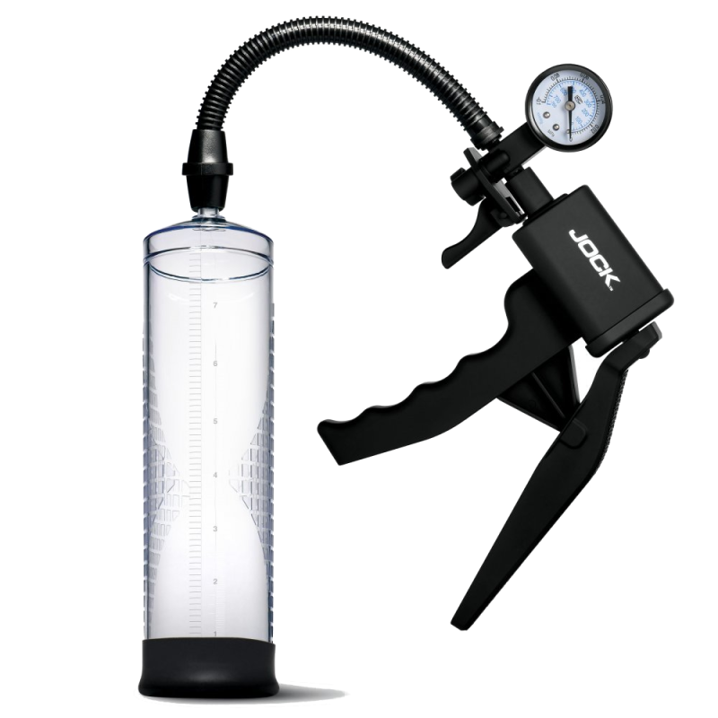 Pump Up Penis Pump with Gauge & Trigger Handle