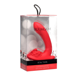 Petal Twirl Clit Massaging Silicone Vibrator