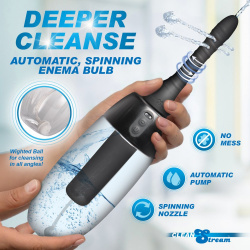 CleanStream XL Spinning Automatic Enema Bulb