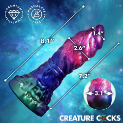 Gorge Inflatable Silicone Dildo