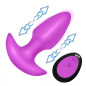 Thrusting & Vibrating Silicone Butt Plug Thrusting & Vibrating Silicone Butt Plug