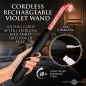 Elektrawand Rechargeable Violet Wand with Attachments