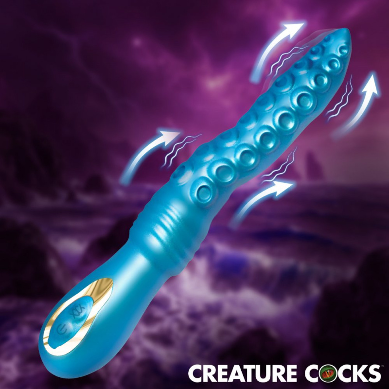 Tenta-Squirm Squirming Silicone Vibrator