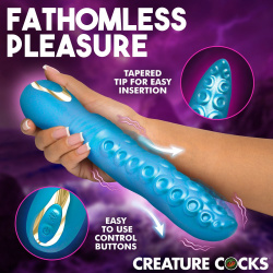 Tenta-Squirm Squirming Silicone Vibrator