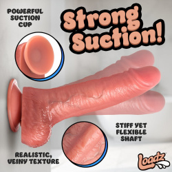 10" Thrusting, Vibrating, & Squirting Dildo
