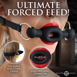 Forced Silicone Feeding Gag