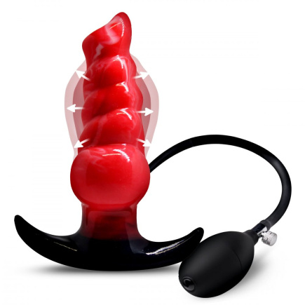 Blaze Inflatable Silicone Anal Plug