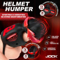 Helmet Humper Gyrating & Vibrating Silicone Masturbator