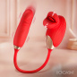 Bliss Kiss Kissing Clitoral Stimulator w/ Thrusting Vibrator Bliss Kiss Kissing Clitoral Stimulator w/ Thrusting Vibrator