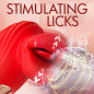 Bliss Kiss Kissing Clitoral Stimulator w/ Thrusting Vibrator Bliss Kiss Kissing Clitoral Stimulator w/ Thrusting Vibrator