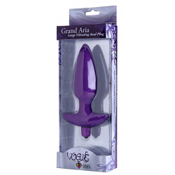 Aria Vibrating Silicone Anal Plug
