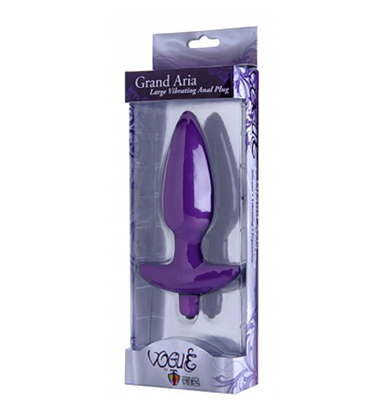 Aria Vibrating Silicone Anal Plug