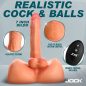 Power Rod Thrusting & Vibrating Dildo w/ Remote Control Power Rod Thrusting & Vibrating Dildo w/ Remote Control