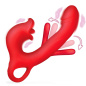 Kissing & Flicking Silicone Vibrator Kissing & Flicking Silicone Vibrator