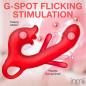 Kissing & Flicking Silicone Vibrator Kissing & Flicking Silicone Vibrator