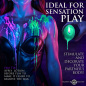 Wicked Wax Blacklight Reactive Drip Candle Set of 3