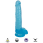 Lollicock 8 Inch Slim Stick with Balls Dildo - Berry, Cherry, or Grape Lollicock 8 Inch Slim Stick with Balls Dildo - Berry, Cherry, or Grape
