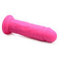 Power Player 28X Vibrating Silicone Dildo with Remote