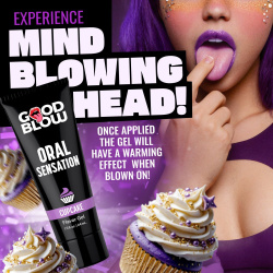 Good Blow Oral Sensation Gel - Cupcake
