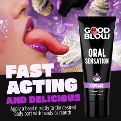 Good Blow Oral Sensation Gel - Cupcake
