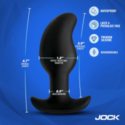 Volt E-Stim Curved Prostate Plug