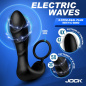Shockwave E-Stim Anal Plug w/ C-Ring
