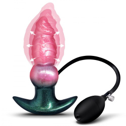 Girthy Likan Inflatable Silicone Anal Plug