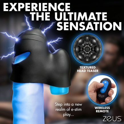 Anal Plug & Head Teaser E-Stim Kit