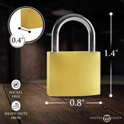 4 Pack Lock Set - Keyed Alike