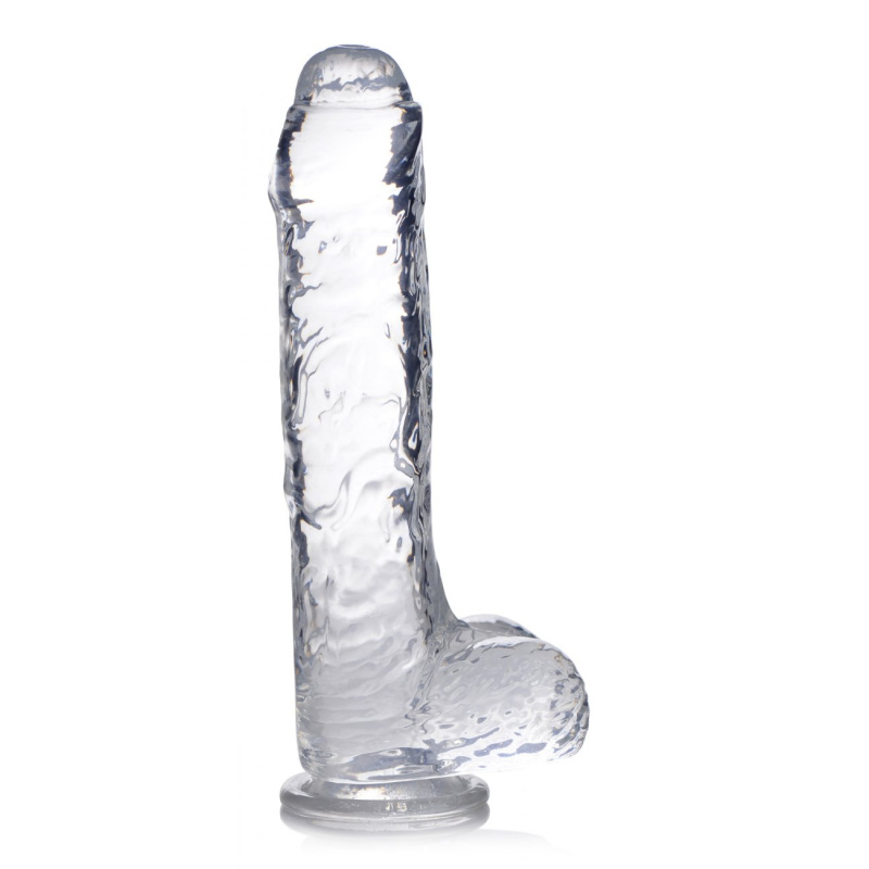 Jock C-Thru Uncut Dildo with Balls Jock C-Thru Uncut Dildo with Balls