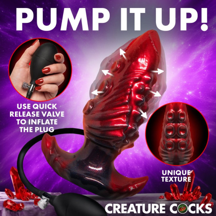 Asstopus Tentacle Inflatable Silicone Anal Plug