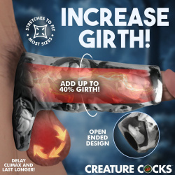 Night Prowler Silicone Penis Enhancer
