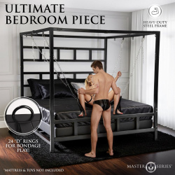 King Size Dungeon Bed with Suspension Canopy