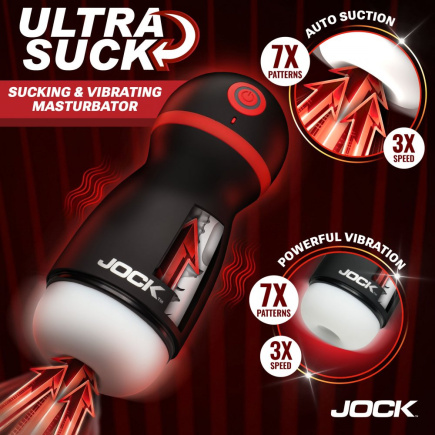 Ultra Suck Sucking and Vibrating Masturbator