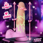 K-Pop Idols Taeon Silicone Dildo with Balls