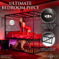 Bondage Bed with Cage Bondage Bed with Cage