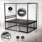 Bondage Bed with Cage Bondage Bed with Cage