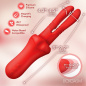 Double Licker Thrusting Silicone Vibrator Double Licker Thrusting Silicone Vibrator